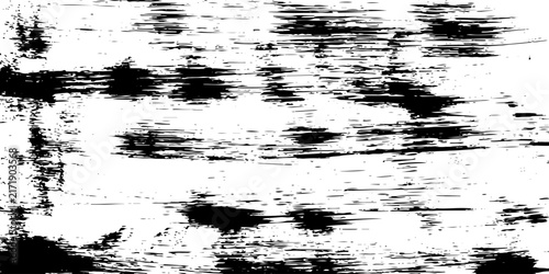 Black and White Grunge Texture Background, Distressed Noise Surface Vector Illustration