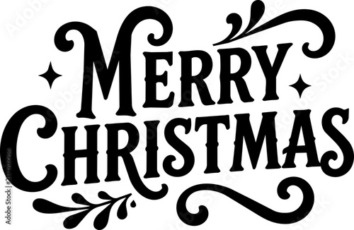 Merry Christmas Hand Lettering Collection
