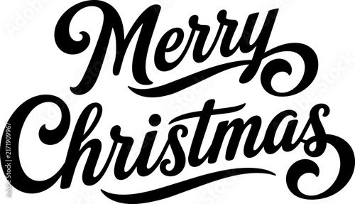 Merry Christmas Hand Lettering Collection
