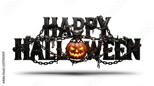 halloween background with pumpkins