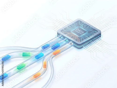 Data Processing and Analysis A Futuristic Vision of Information Flow into a Centralized Microchip