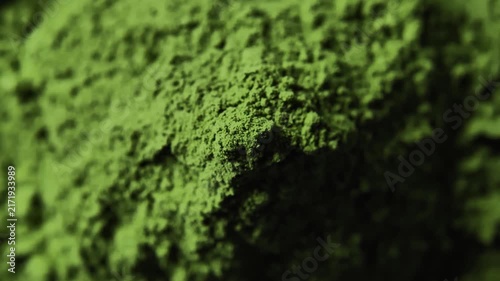 Premium Matcha Powder Close Up