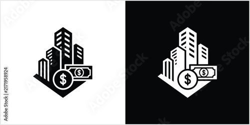 Real Estate Investment and Finance Icon