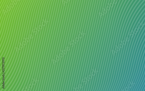 Green Teal Gradient Background with Curved Stripes, Modern Abstract Geometric Texture Design