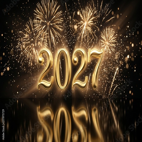 Obraz na płótnie Happy new year 2027