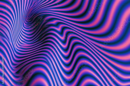 Purple And Pink Wave Patterns