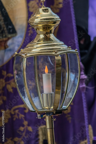 Naklejka Farol con vela 