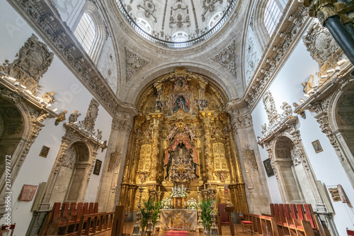 Obraz na płótnie Interior de la Catedral de Segovia (Castilla y León, España)