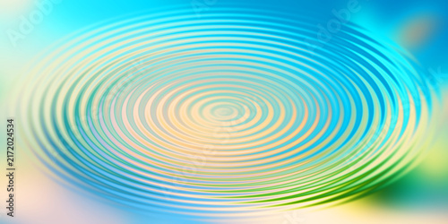 Soft ripple background featuring blue and green gradients for tranquil design projects.