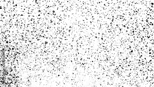 High resolution vector grunge texture overlay. Abstract distressed background with coarse grit, dense speckles, sandblast spray, and heavy noise for vintage photo effect.