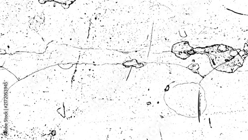 High resolution vector grunge texture overlay. Abstract distressed background with hairline cracks, small paint stain spots, fine dust, and subtle scratches for vintage graphic design.