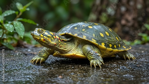 turtle on the grass
