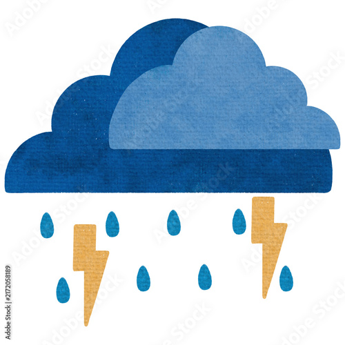 Foto overcast skies with a light drizzle, rain clouds, rainy season, cloud illustrati