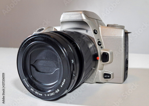 A 35mm film SLR camera