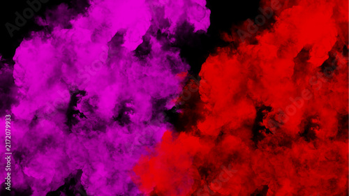 Red and purple smoke texture