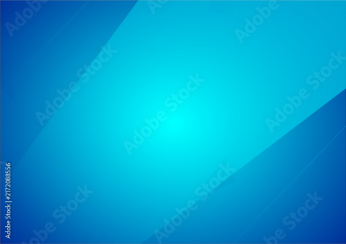 Bright blue vector illustration with glowing center light