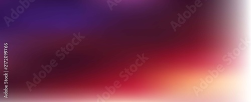 Obraz na plátně Mystical twilight blend creating a dramatic interplay of deep cosmic purple and