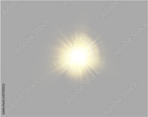Pure yellow radiance fills the frame.
Sparkling flare creates a warm effect.
Useful for isolated graphics.