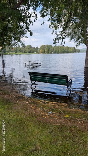 flood in the city of Boden in northern Sweden on August 20, 2026	