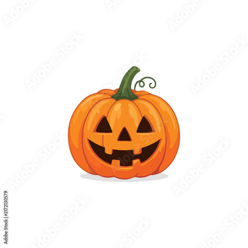 Cute Halloween Jack O Lantern Pumpkin Cartoon