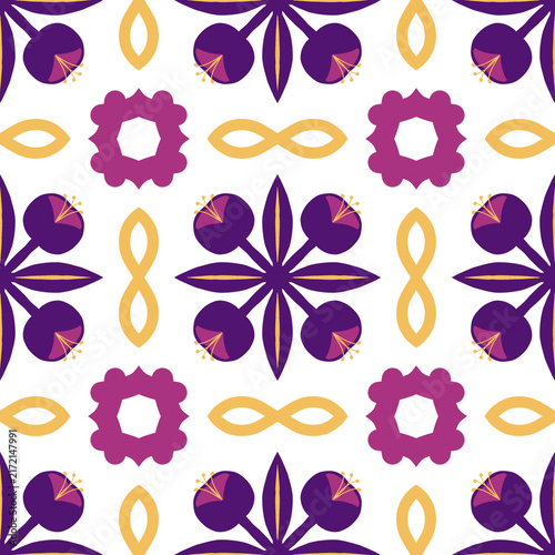 Fotografie flowers pattern