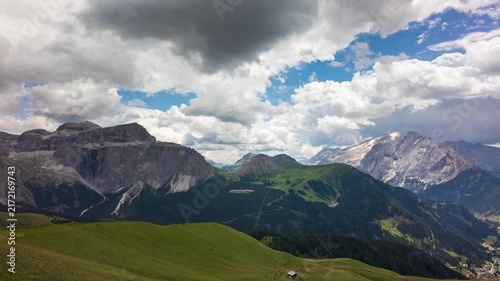 King Frederick Augustus' High Route - Val di Fassa - Italy - Time Lapse