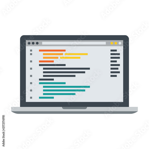 Laptop Displaying Project Timeline Gantt Chart for Business Planning and Work Schedule Management