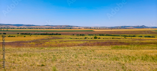 Foto Steppe in Romania, Dobrogea region, Europe