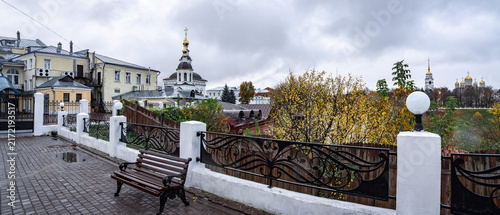 Cuadro en lienzo view of the panorama of the city of Vladimir and the Princely Temple