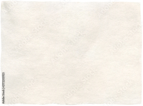 White crumpled tracing realistic paper with torn edges. Rice, washi paper for DIY projects, scrapbooking and collage
