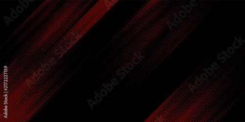 Halftone dots red and blue color pattern gradient grunge texture background. Dot pop art comic sport style vector illustration. modern background Print