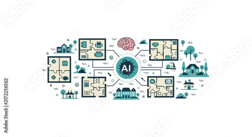 AI for Architecture: Generative Floor Plans and Smart Real Estate Design Concept