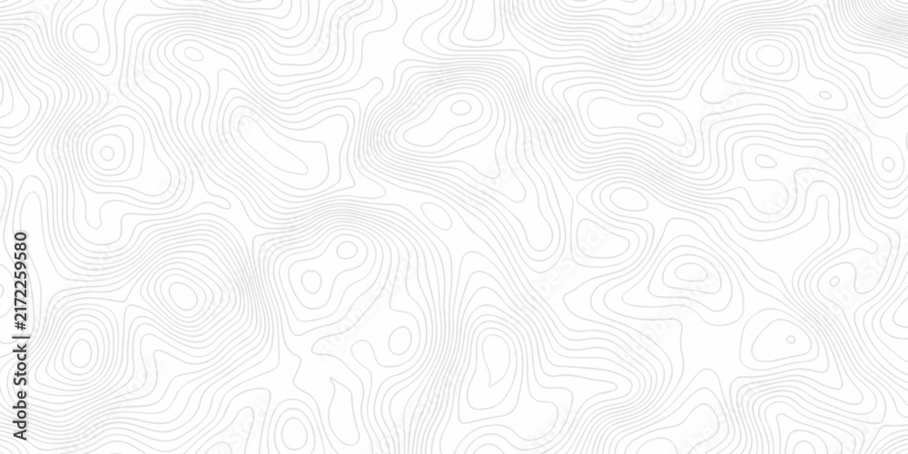 Obraz premium abstract white topo map spiral line contour paper design. hiking minimal discovery grid topography map area topographic lines map. geographic mountain outline relief fabric design.