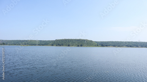 Lake in Historic Town of Chanderi in Madhya Pradesh, India