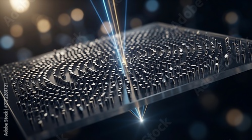 Advanced nanophotonic metasurface lens focusing light beams for optical computing and next generation communication technology