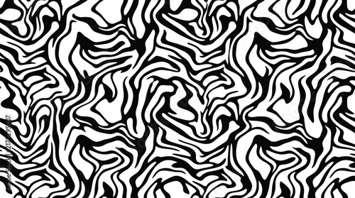 Liquid marble wavy line pattern for modern fashion printing.