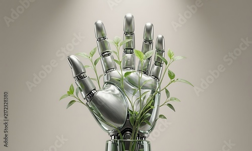light bulb in a vase