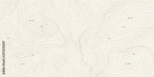 Abstract topographic map contour lines pattern background design element with elevation lines geography map line art navigational terrain earth science survey landscape gps