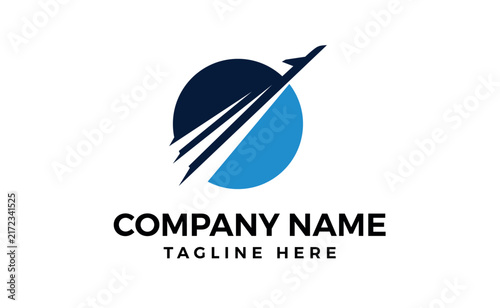Travel icons. Aviation logo sign, Flying symbol. Flight icon