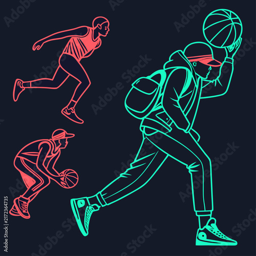 football player silhouette vector