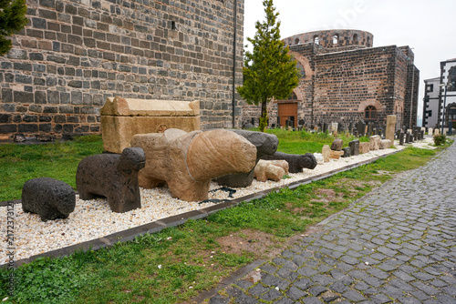Cuadro en lienzo Diyarbakir Museum in Diyarbakir, Turkiye