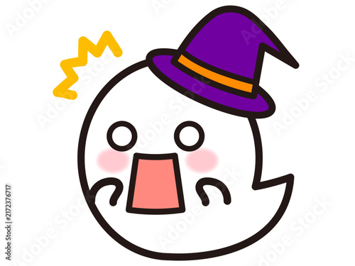かわいいハロウィンおばけのイラスト素材3