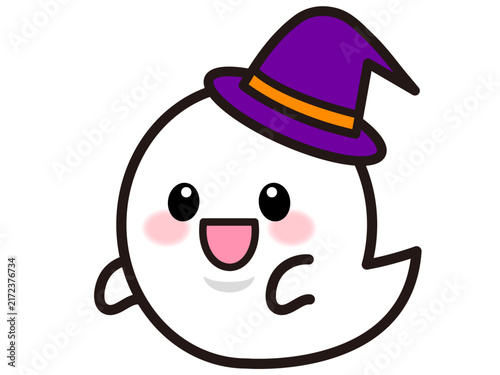 かわいいハロウィンおばけのイラスト素材5
