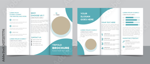 Corporate Trifold Brochure Template