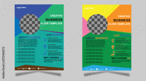Creative Business Concept Illustration with Abstract Professional Elements