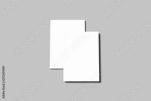 Blank A4 Magazine White