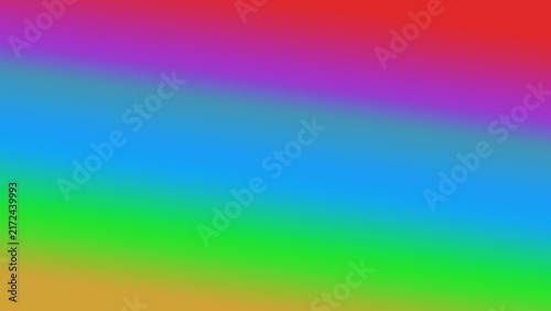 Vibrant rainbow gradient background with smooth transitions and colorful spectrum light.