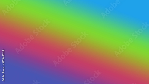 Vibrant abstract gradient background with smooth transitions of blue green and red colors