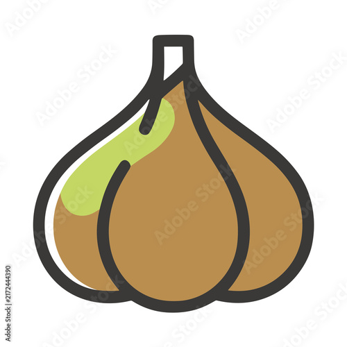 Garlic bulb icon
