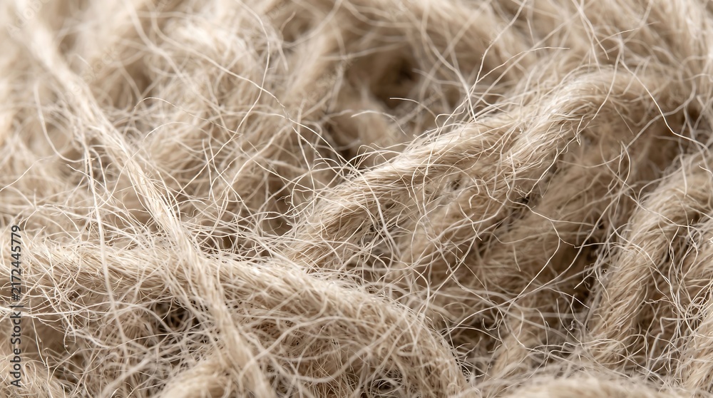 Obraz premium Close Up of Dry Hay and Straw Texture with Golden Grass Fibers, Natural Farm Harvest Background and Rustic Agricultural Pattern in Macro Detail